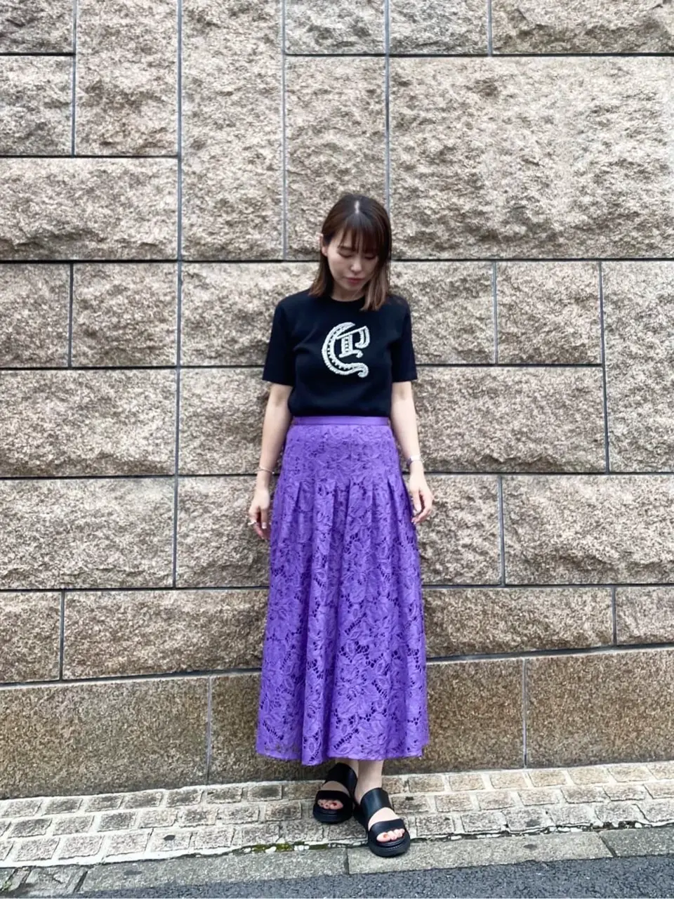 GRACE CONTINENTAL 古川温子 コーディネート画像