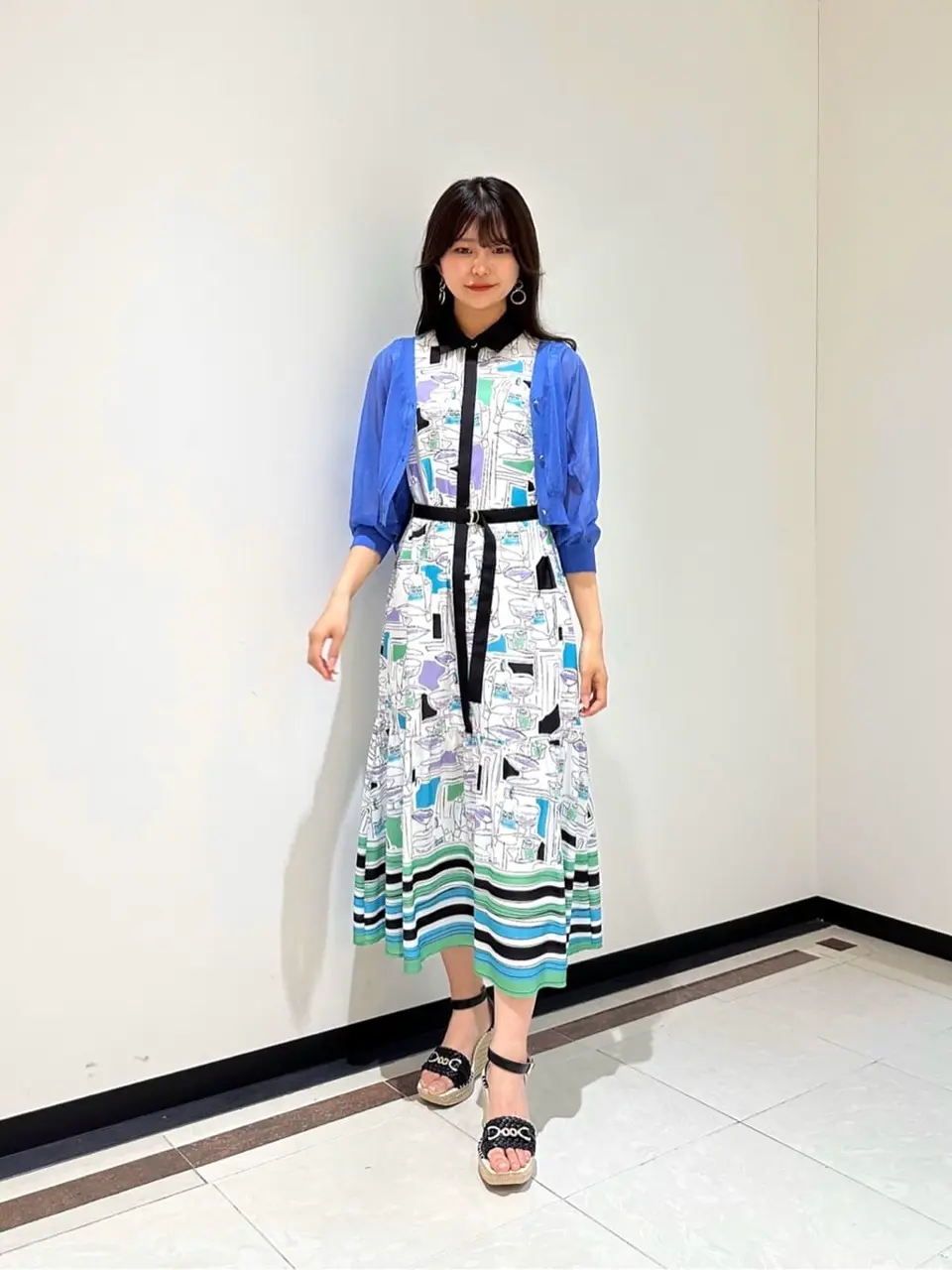 GRACE CONTINENTAL MORITA AI コーディネート画像