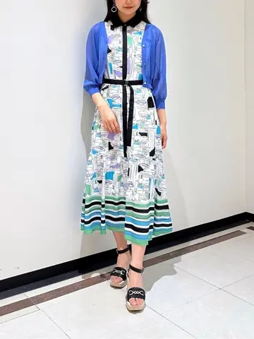 GRACE CONTINENTAL MORITA AI コーディネート画像