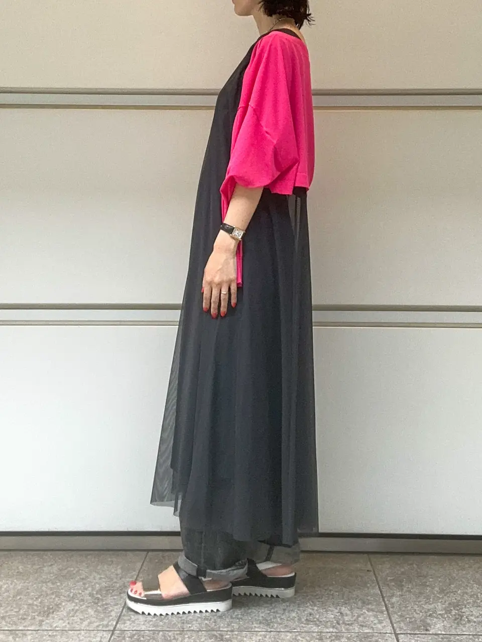 GRACE CONTINENTAL 尾田亜沙美 コーディネート画像