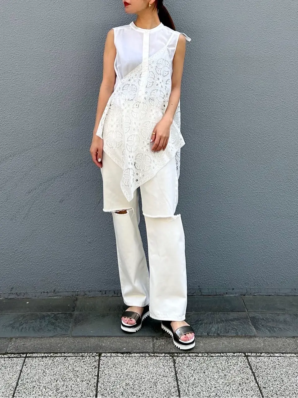 GRACE CONTINENTAL 加藤   恵理奈 コーディネート画像