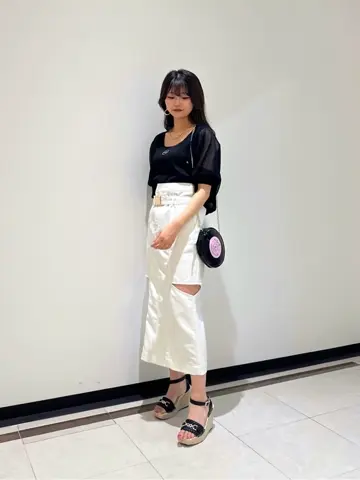 GRACE CONTINENTAL MORITA AI コーディネート画像