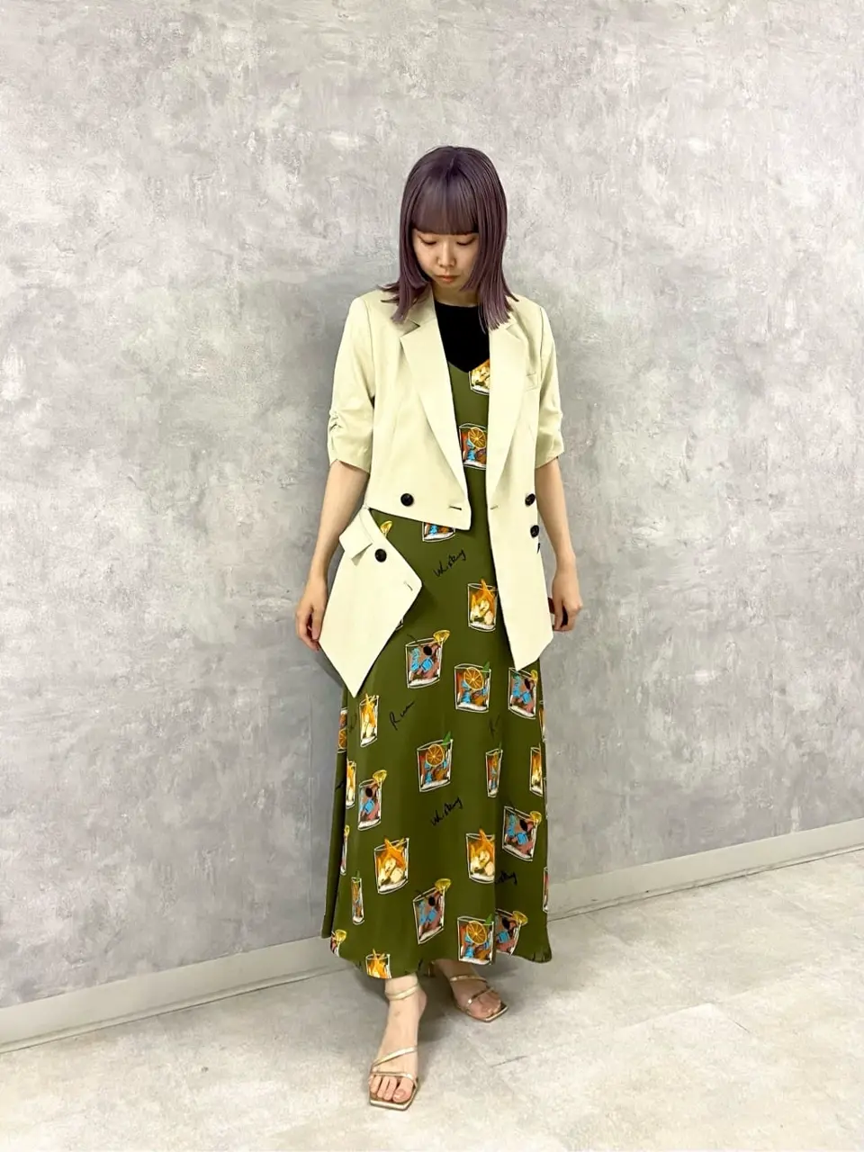 GRACE CONTINENTAL Abe コーディネート画像