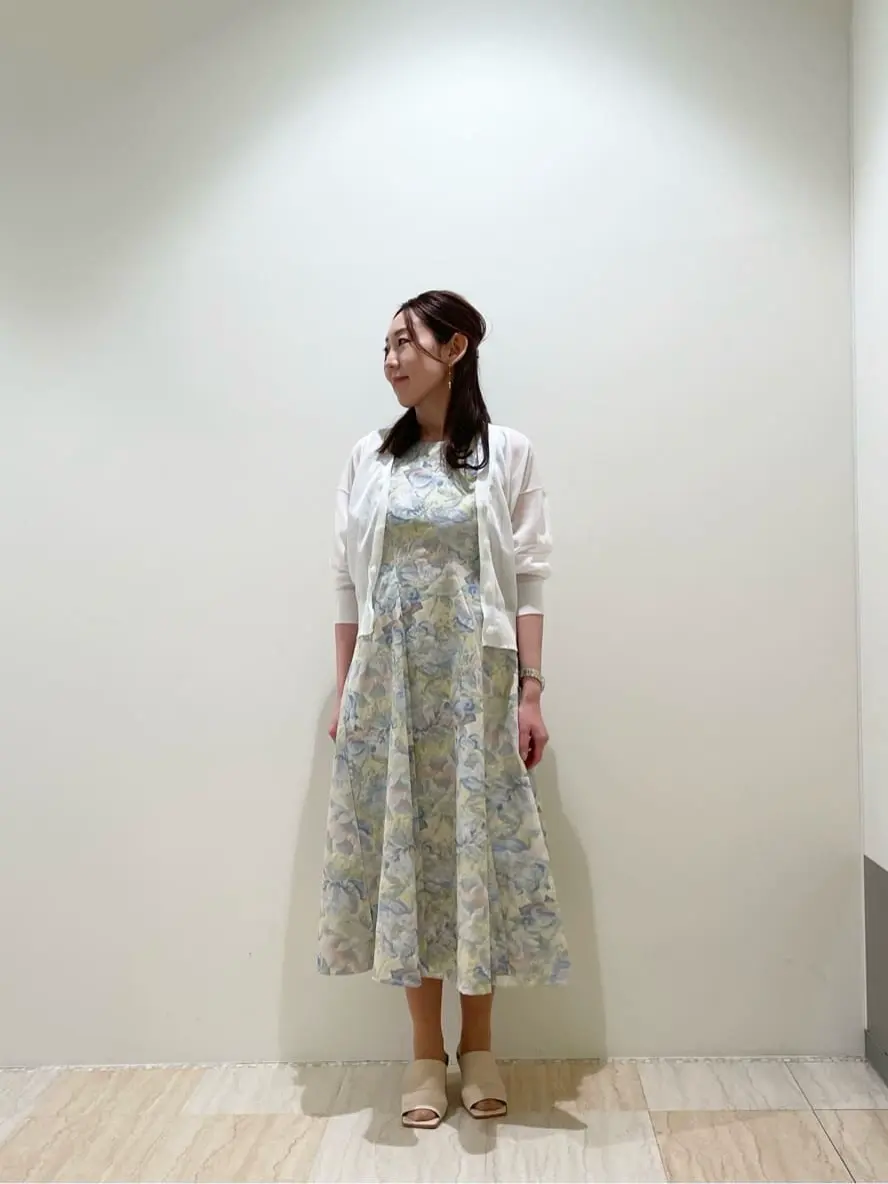 graceラメJGフラワーワンピース フラワーラメジャガードワンピース / GRACE CONTINENTAL | GRACE