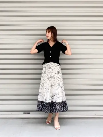 GRACE CONTINENTAL 古川温子 コーディネート画像