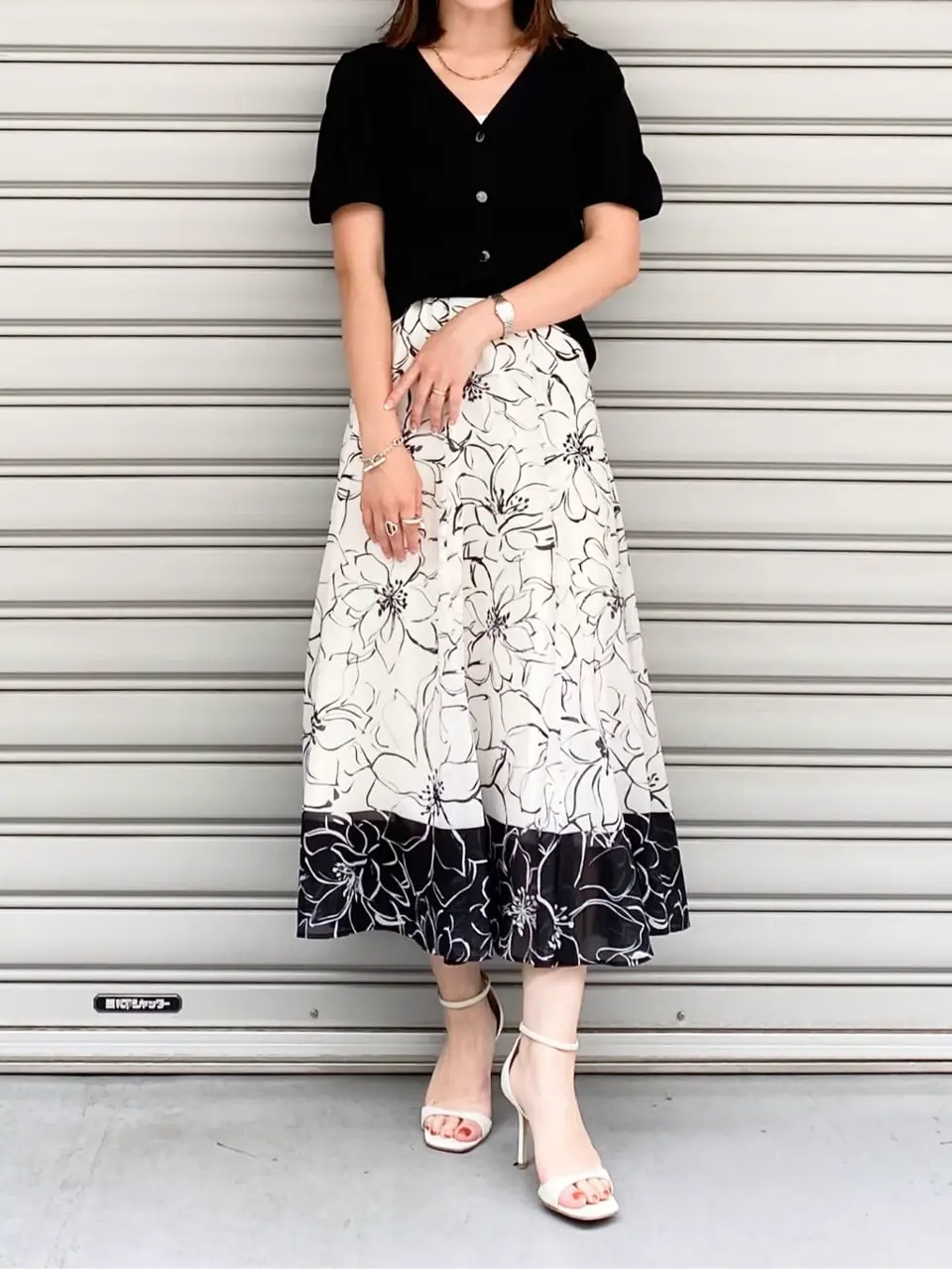 GRACE CONTINENTAL 古川温子 コーディネート画像