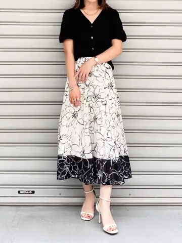 GRACE CONTINENTAL 古川温子 コーディネート画像