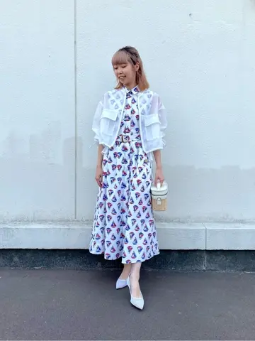 GRACE CONTINENTAL Abe コーディネート画像