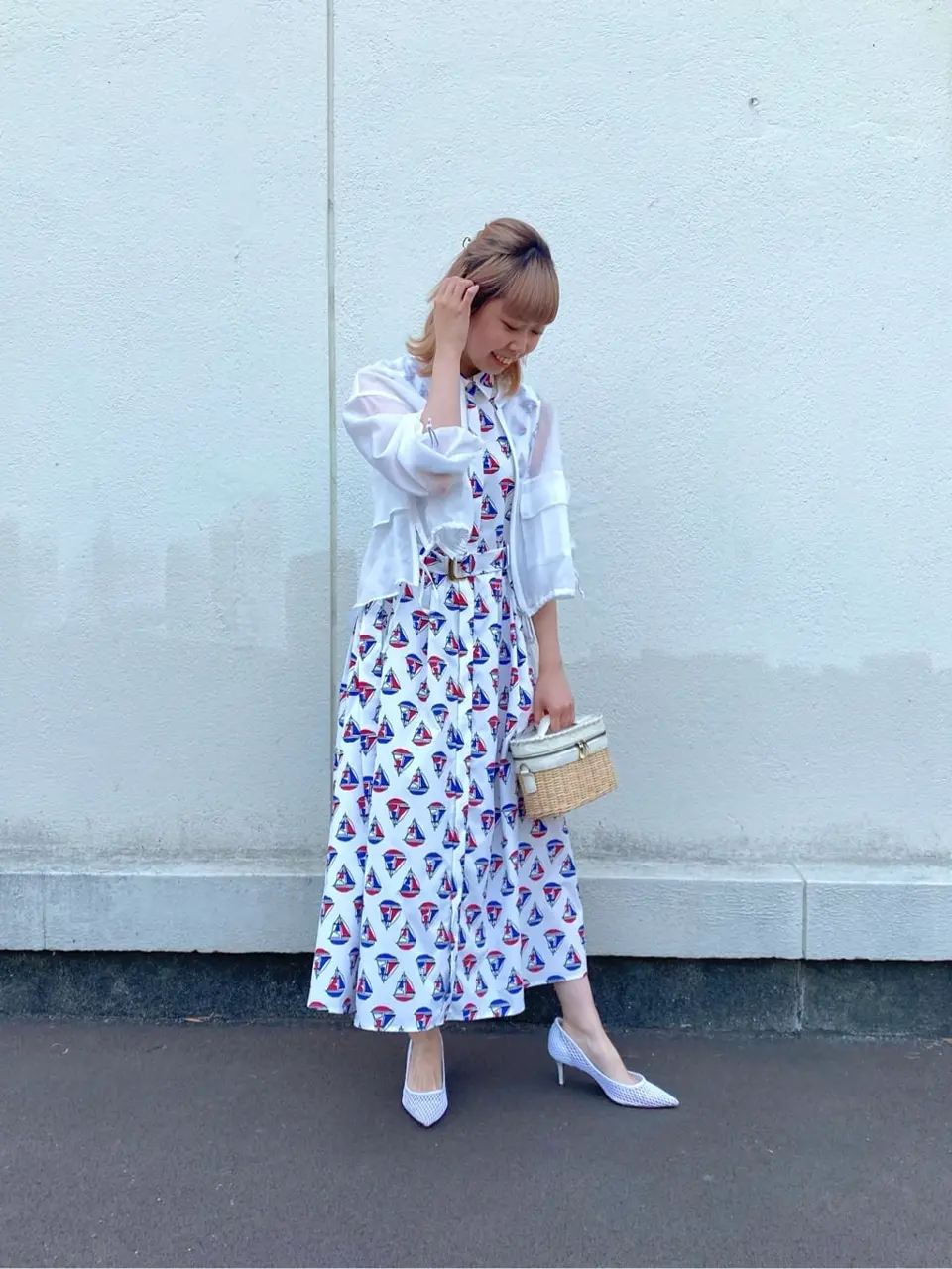 GRACE CONTINENTAL Abe コーディネート画像