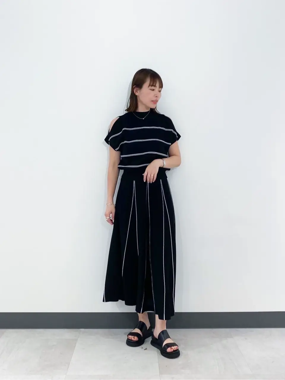 定価約50000円GRACECONTINENTAスカート＆ニット trim_ofgrc_item97da1288e7f211e