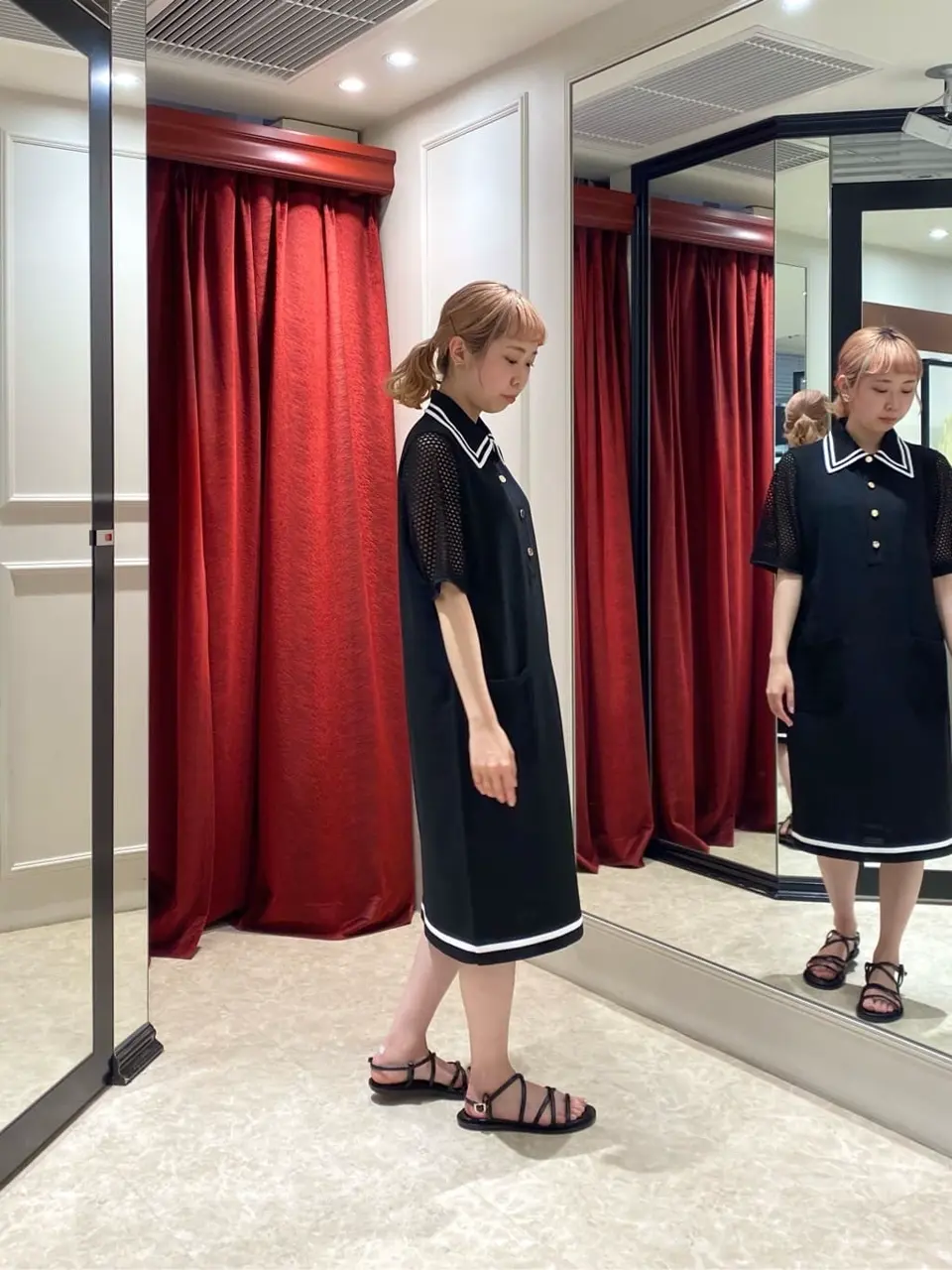 GRACE CONTINENTAL Abe コーディネート画像