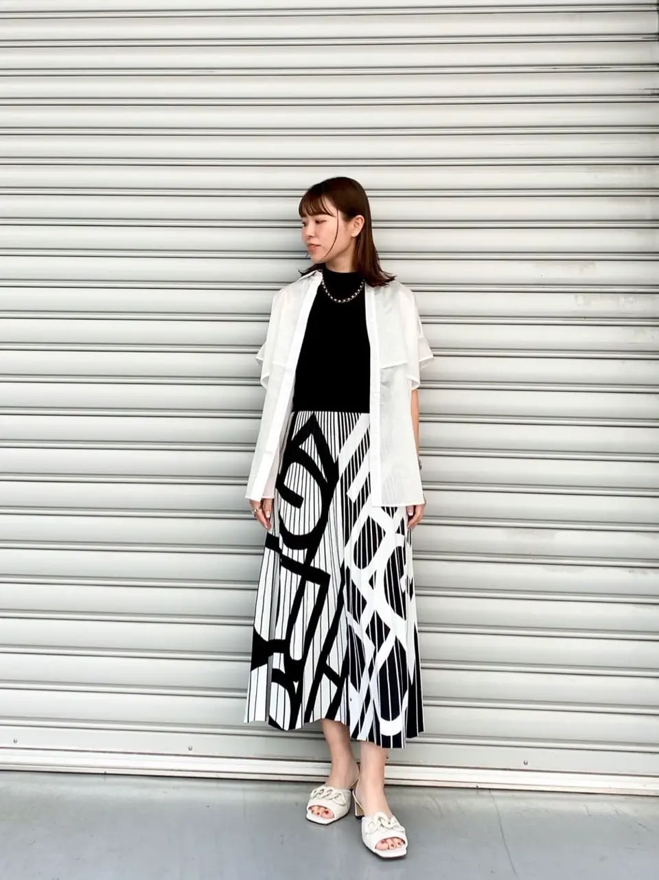 GRACE CONTINENTAL 古川温子 コーディネート画像