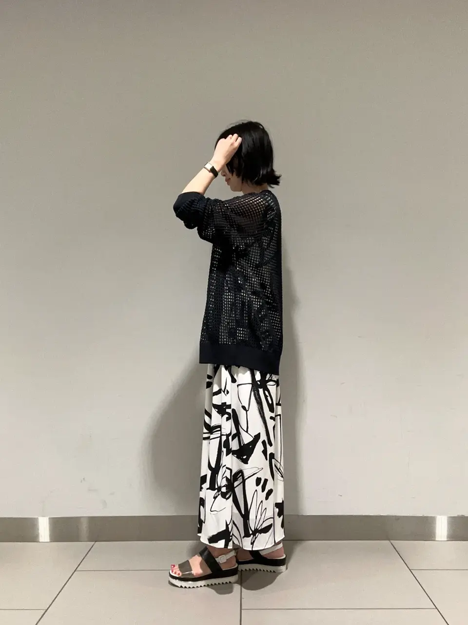 GRACE CONTINENTAL 尾田亜沙美 コーディネート画像