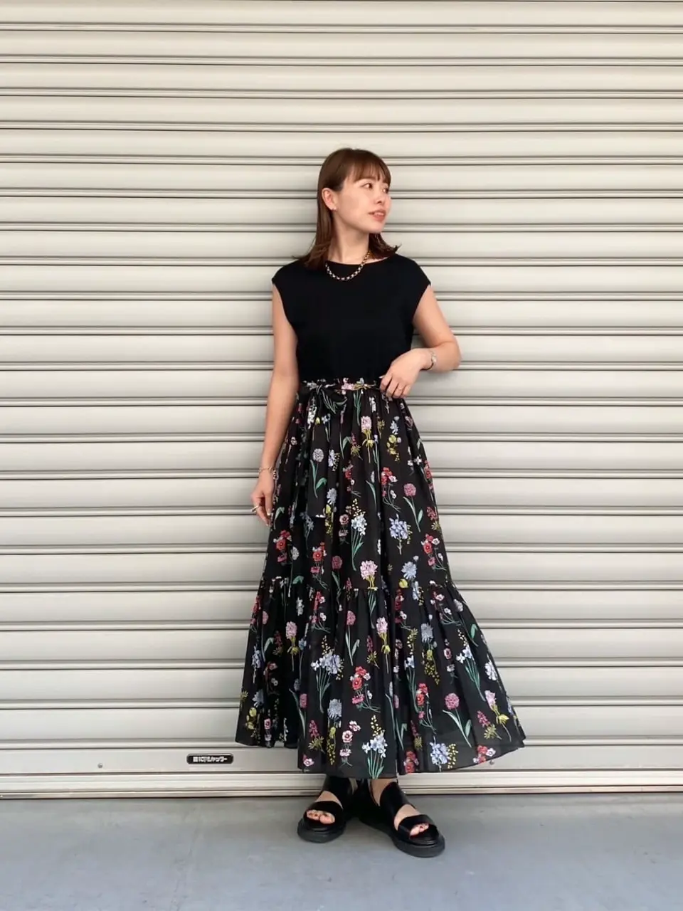 GRACE CONTINENTAL 古川温子 コーディネート画像