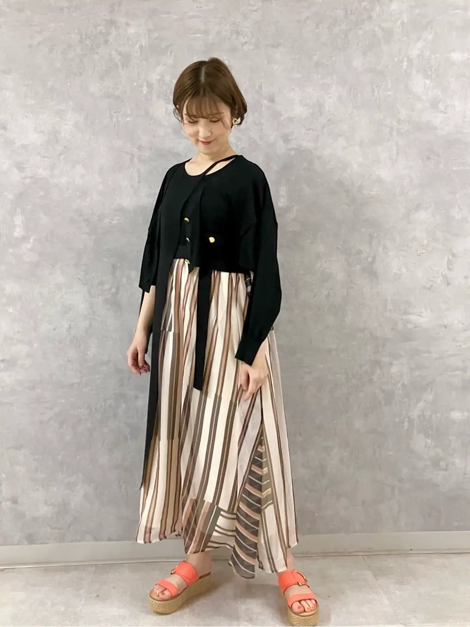 GRACE CONTINENTAL A.FUKUDA コーディネート画像