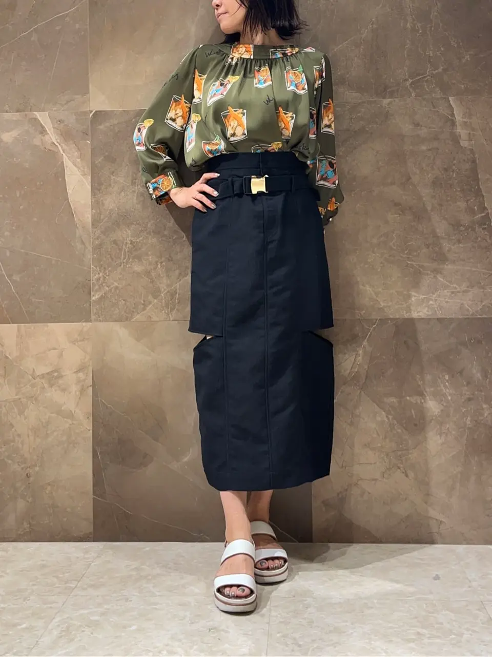 GRACE CONTINENTAL 穐山　香織 コーディネート画像