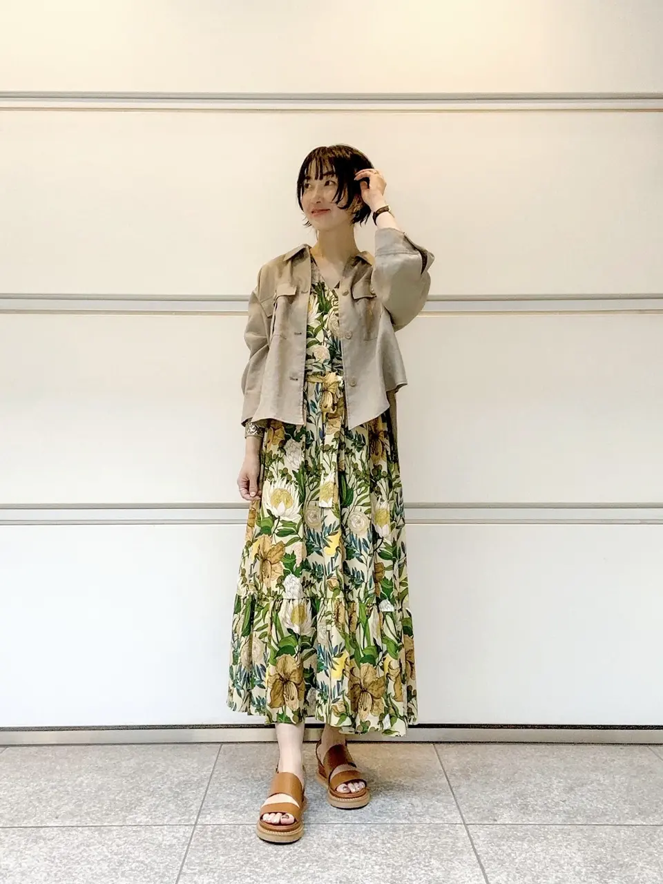 GRACE CONTINENTAL 尾田亜沙美 コーディネート画像