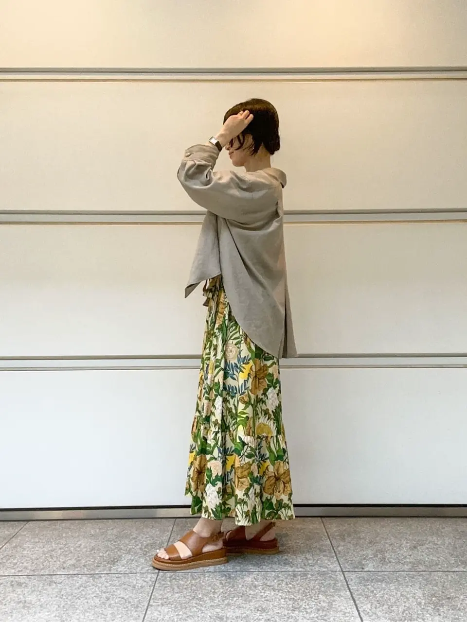 GRACE CONTINENTAL 尾田亜沙美 コーディネート画像