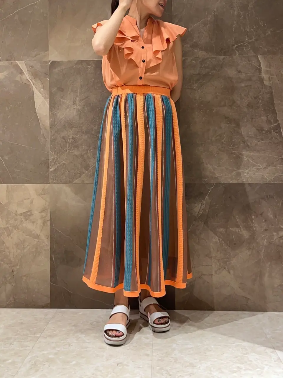 GRACE CONTINENTAL 穐山　香織 コーディネート画像