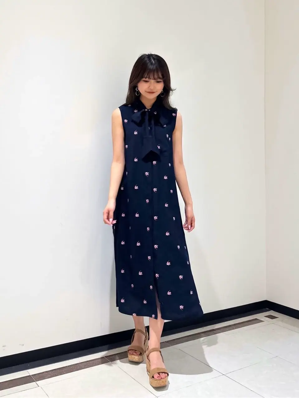 GRACE CONTINENTAL MORITA AI コーディネート画像