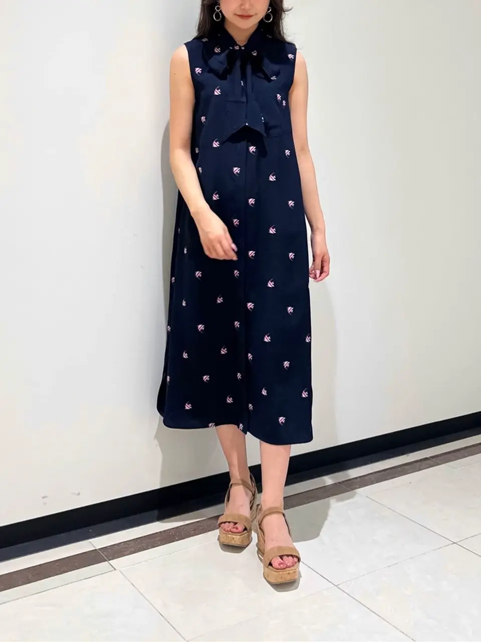 GRACE CONTINENTAL MORITA AI コーディネート画像