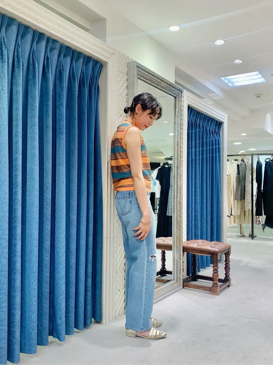 GRACE CONTINENTAL haruka iwasaki コーディネート画像