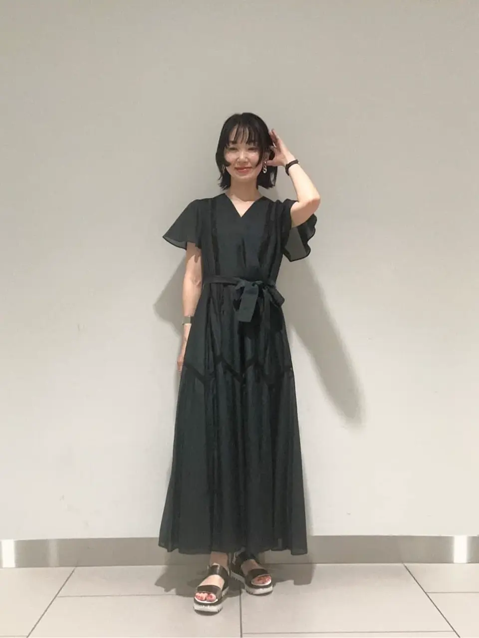 GRACE CONTINENTAL 尾田亜沙美 コーディネート画像