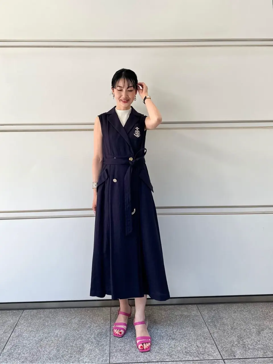 GRACE CONTINENTAL 尾田亜沙美 コーディネート画像