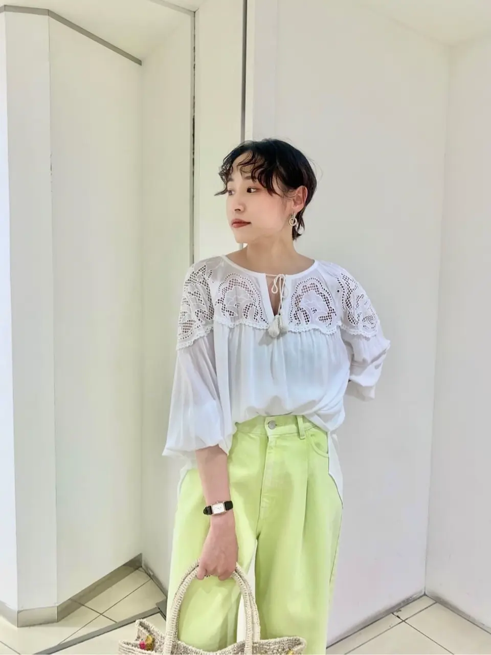 GRACE CONTINENTAL haruka iwasaki コーディネート画像