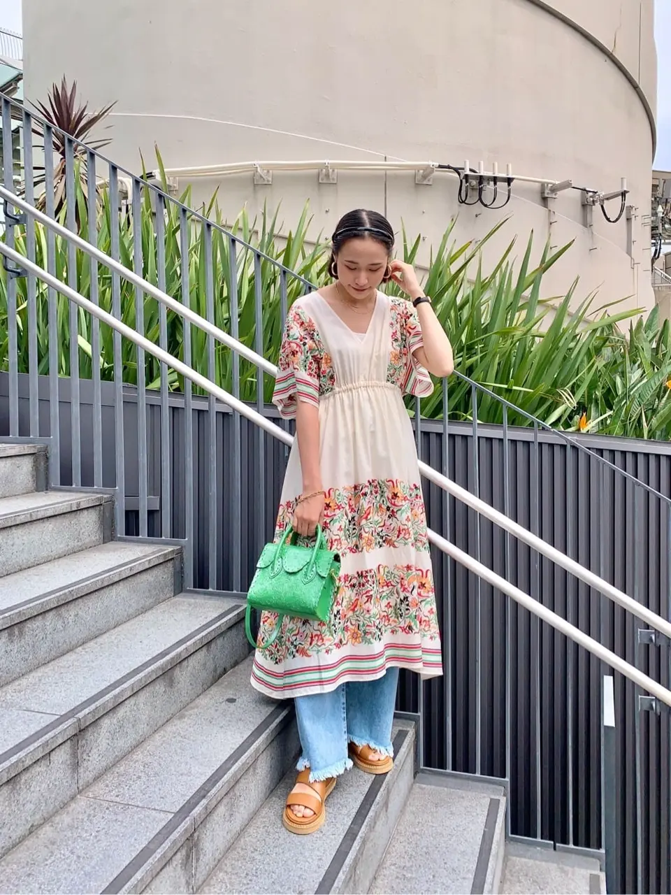 GRACE CONTINENTAL haruka iwasaki コーディネート画像