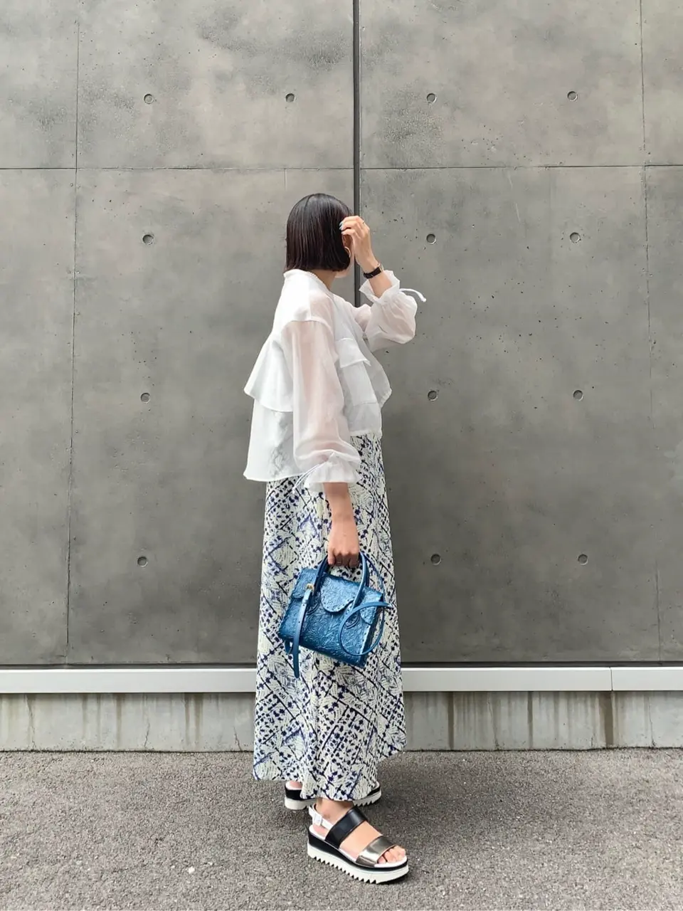 GRACE CONTINENTAL haruka iwasaki コーディネート画像