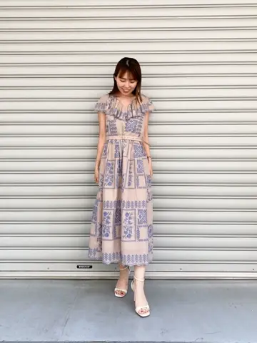 GRACE CONTINENTAL 古川温子 コーディネート画像