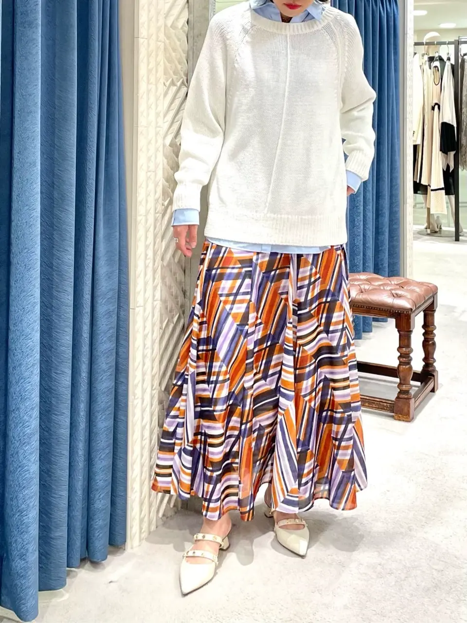 GRACE CONTINENTAL yoshi コーディネート画像