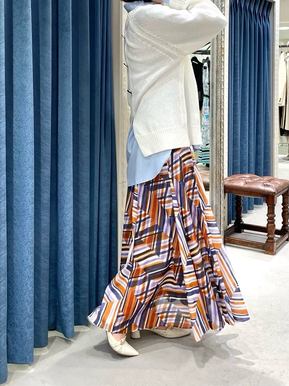 GRACE CONTINENTAL yoshi コーディネート画像