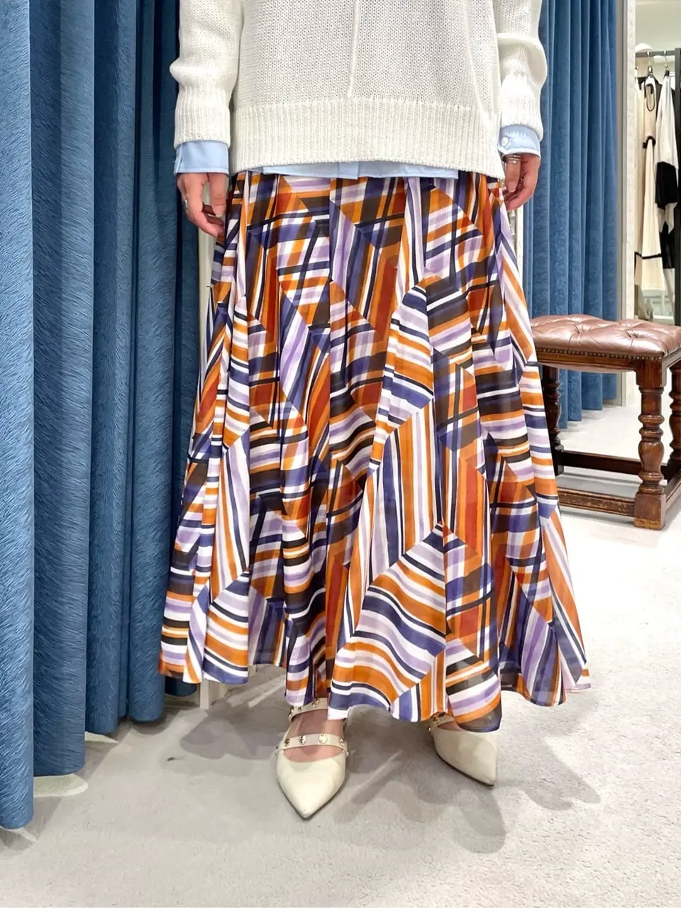 GRACE CONTINENTAL yoshi コーディネート画像