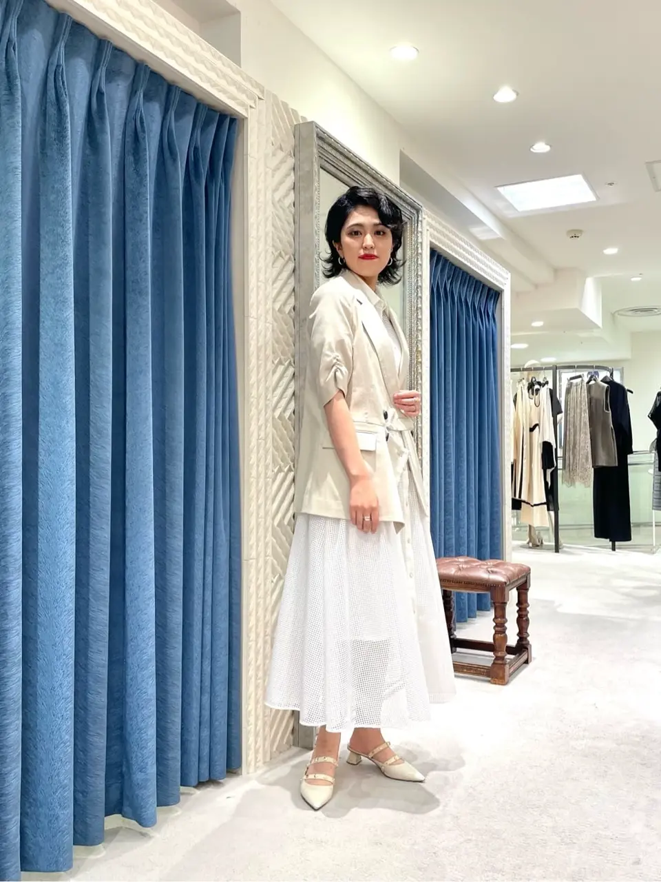 GRACE CONTINENTAL yoshi コーディネート画像