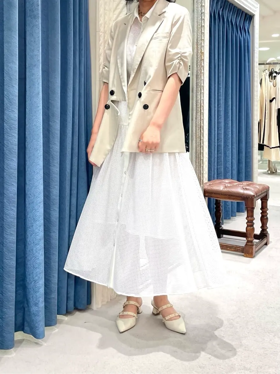 GRACE CONTINENTAL yoshi コーディネート画像