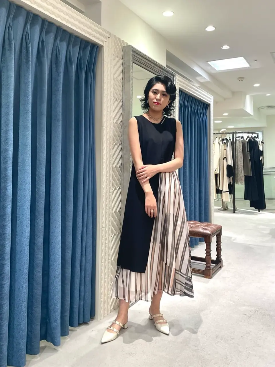 GRACE CONTINENTAL yoshi コーディネート画像