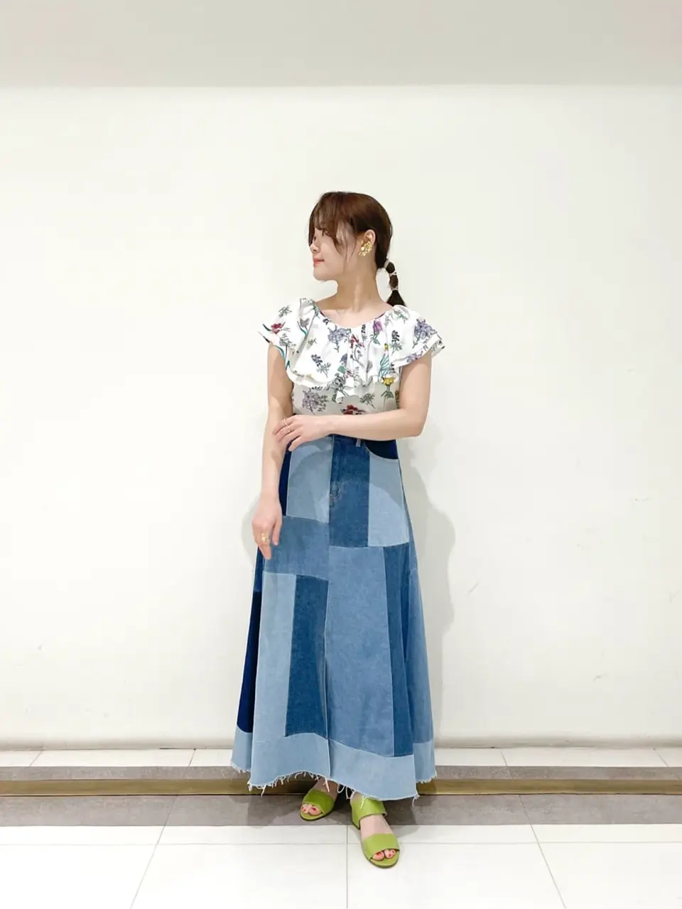 GRACE CONTINENTAL SAYUMI Nagashima コーディネート画像