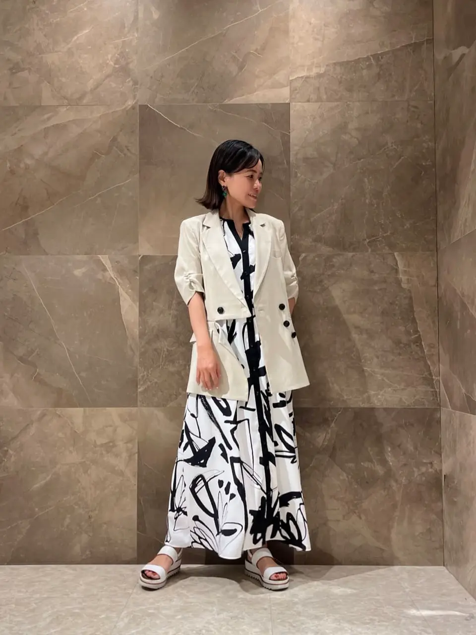 GRACE CONTINENTAL 穐山　香織 コーディネート画像