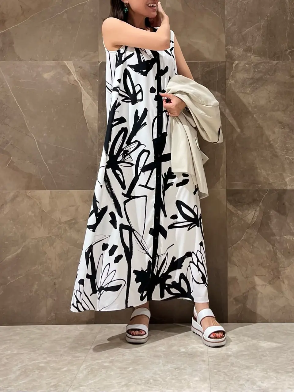 GRACE CONTINENTAL 穐山　香織 コーディネート画像