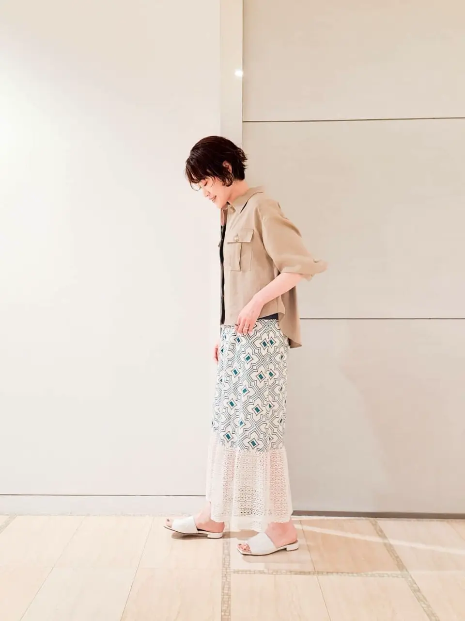 GRACE CONTINENTAL 今野　志保 コーディネート画像