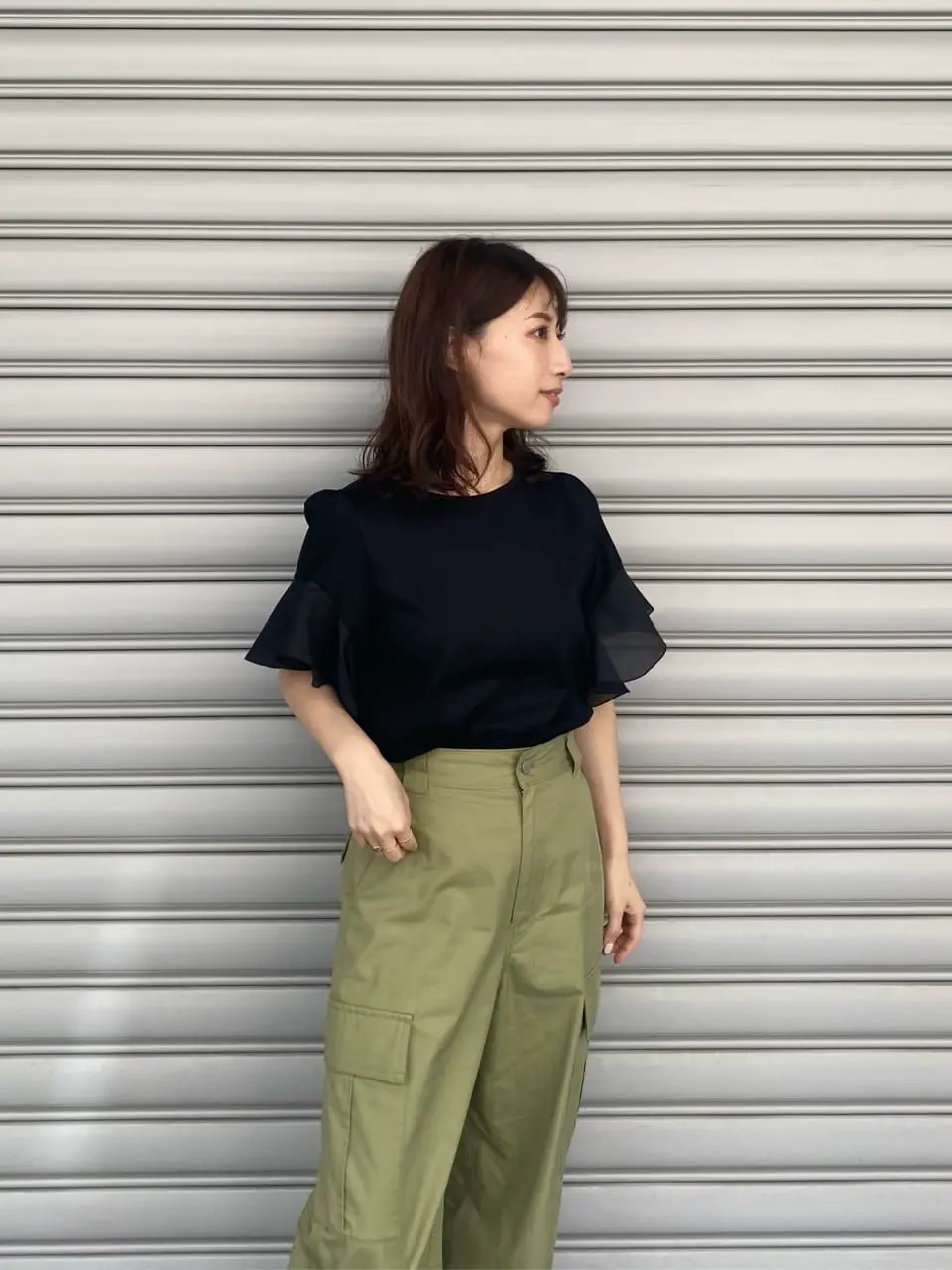 GRACE CONTINENTAL 青木育日 コーディネート画像