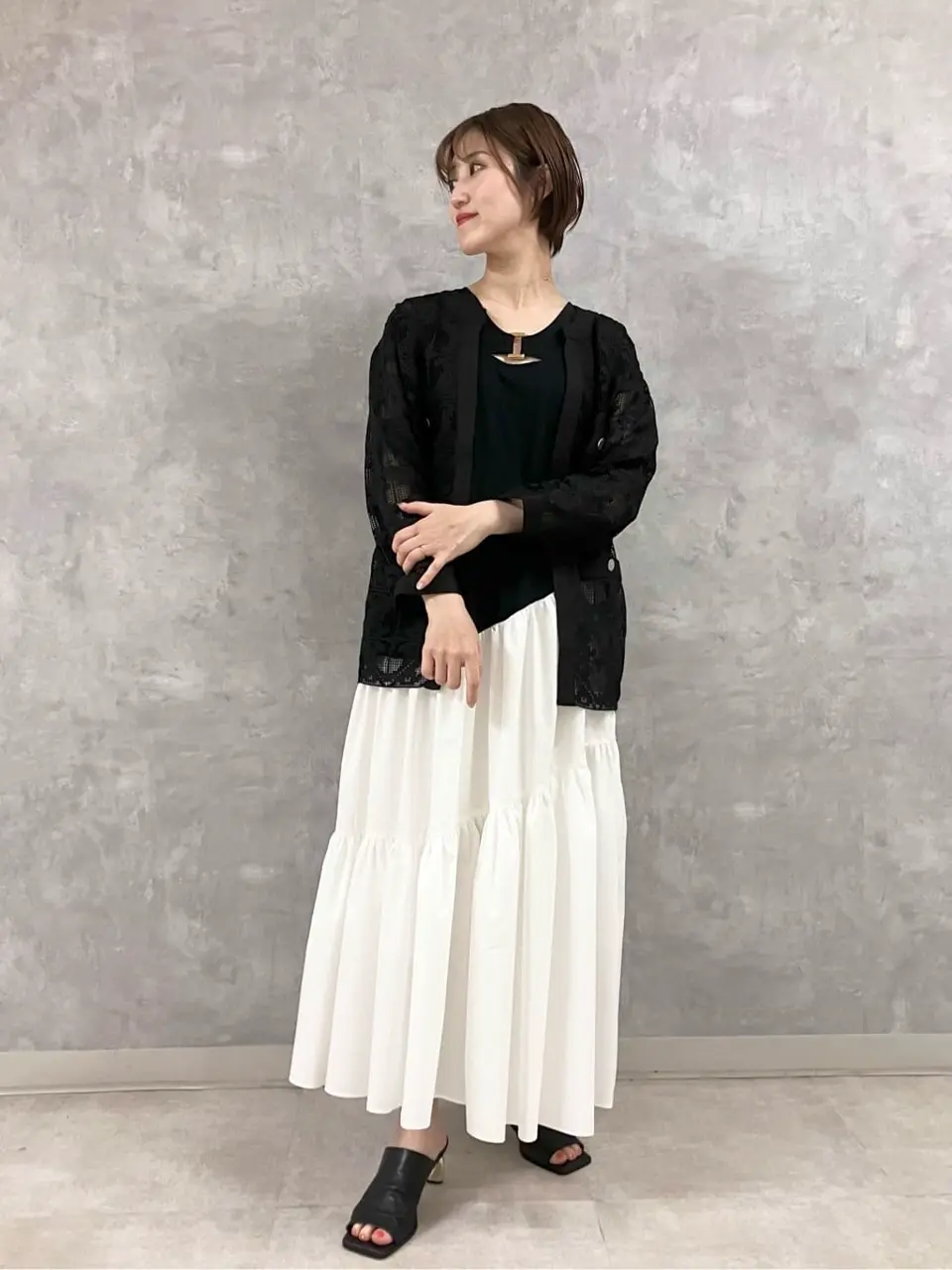 GRACE CONTINENTAL A.FUKUDA コーディネート画像