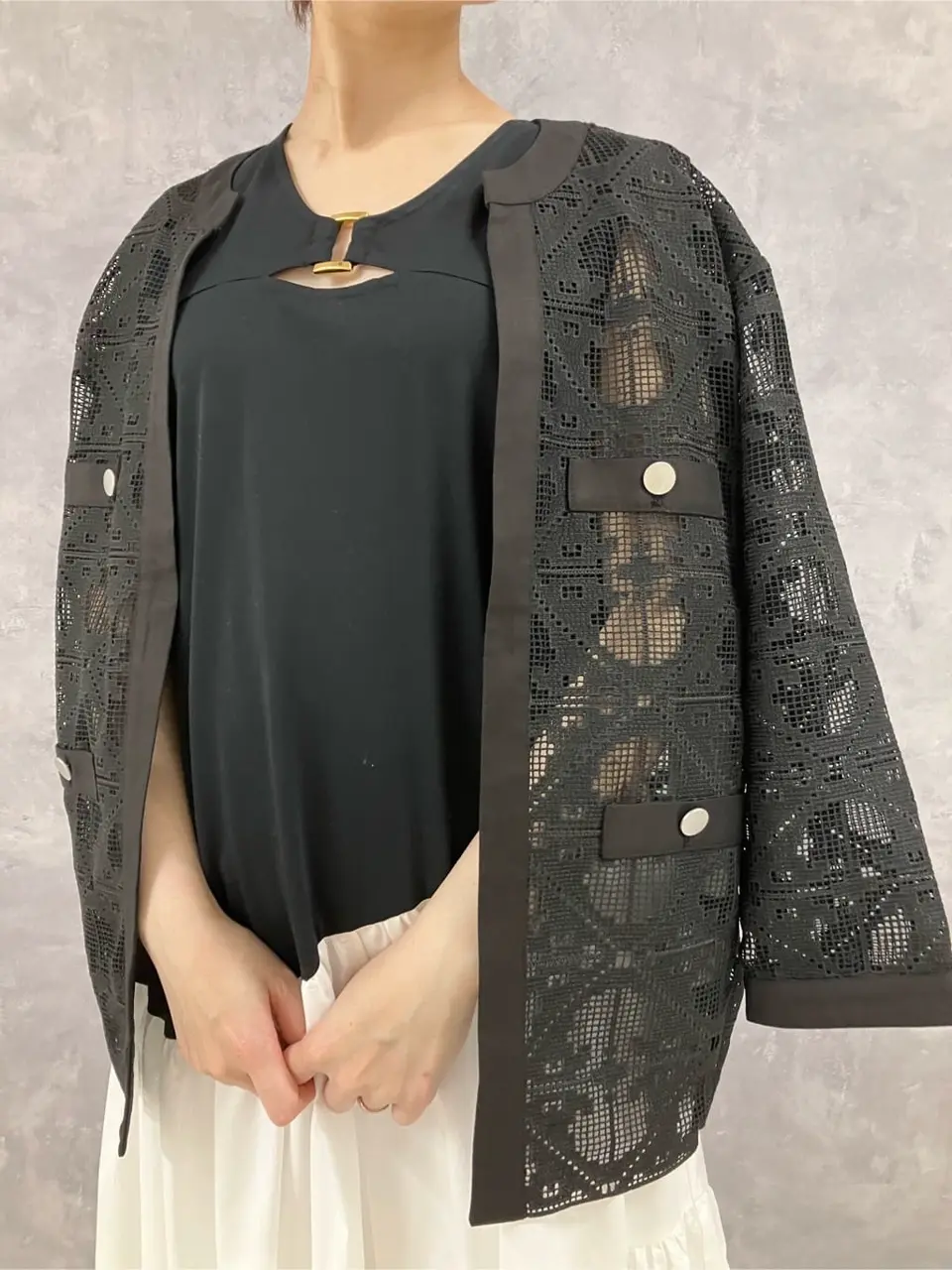 GRACE CONTINENTAL A.FUKUDA コーディネート画像