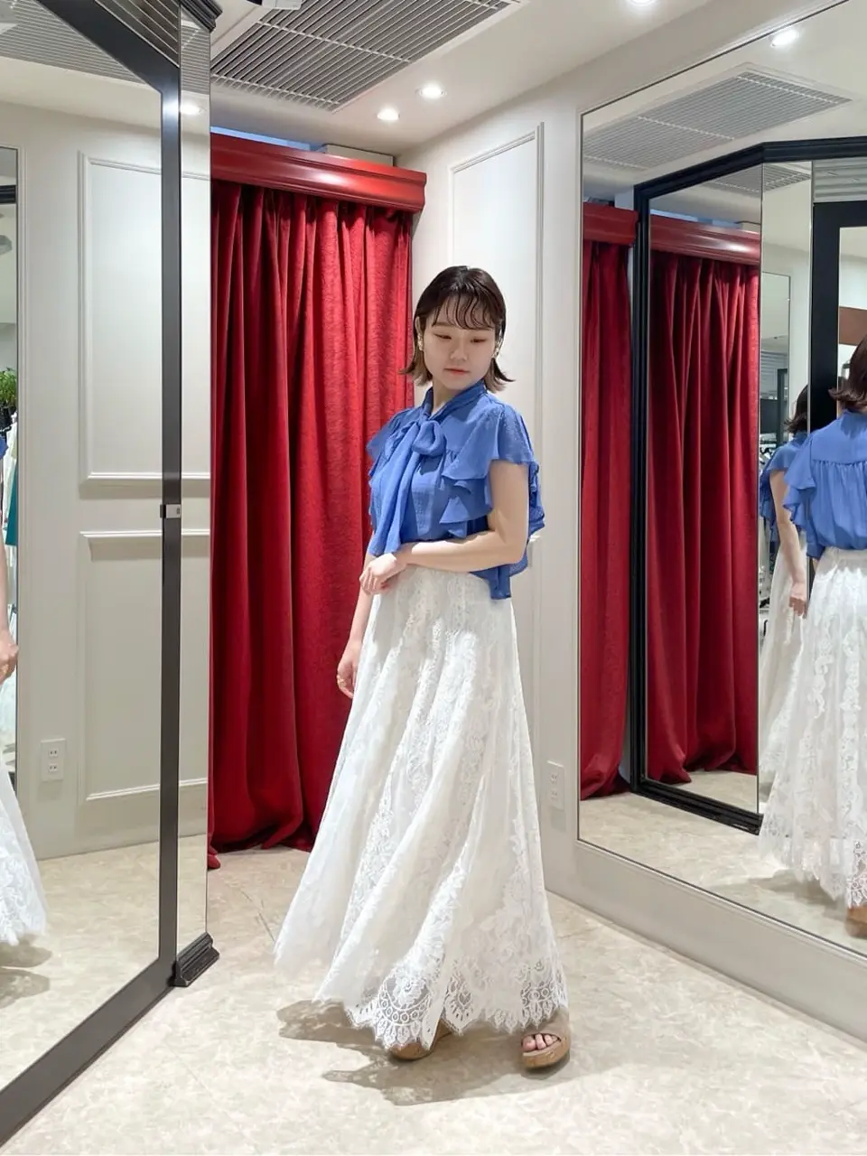 GRACE CONTINENTAL SAYUMI Nagashima コーディネート画像