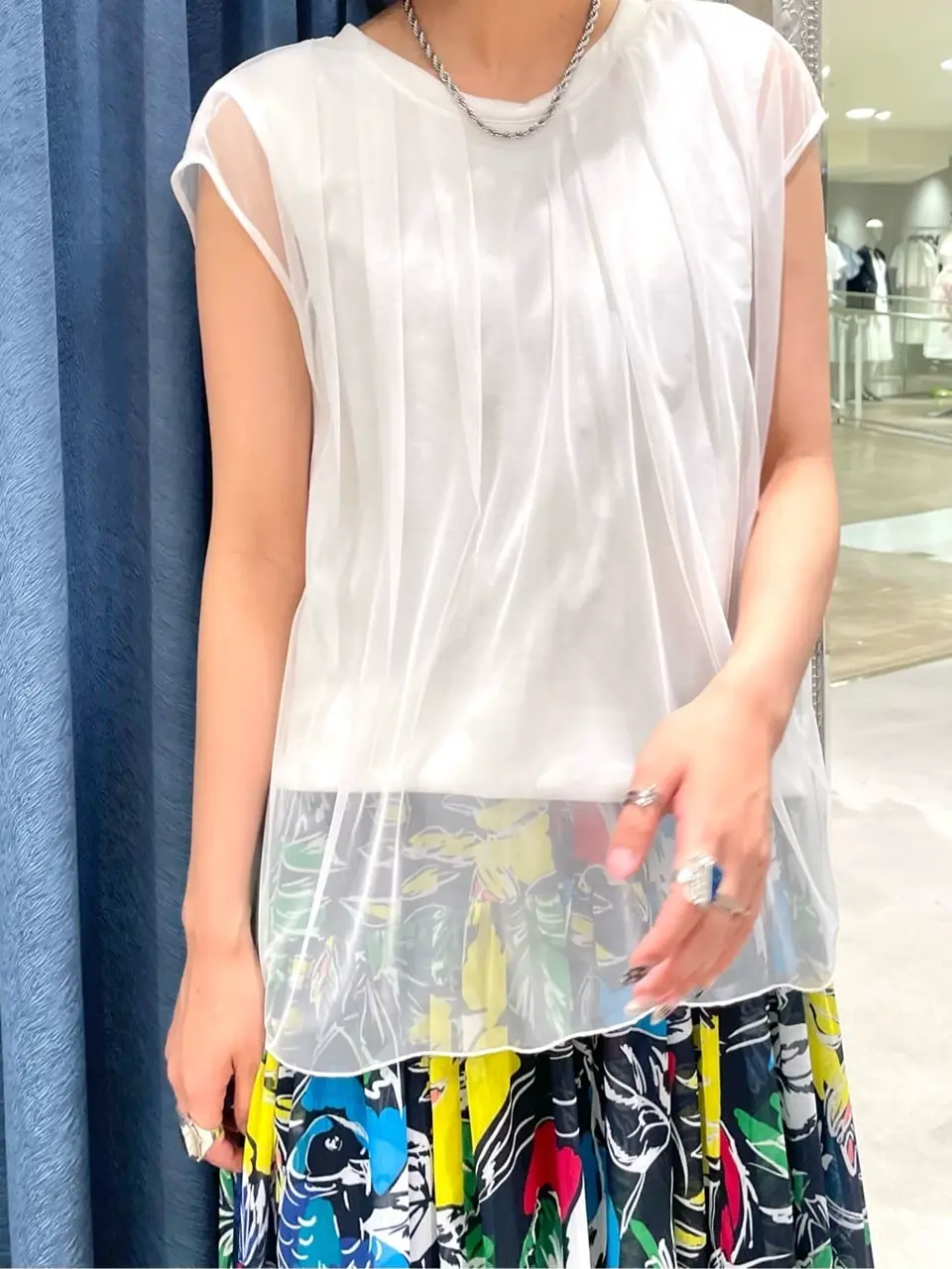 GRACE CONTINENTAL yoshi コーディネート画像