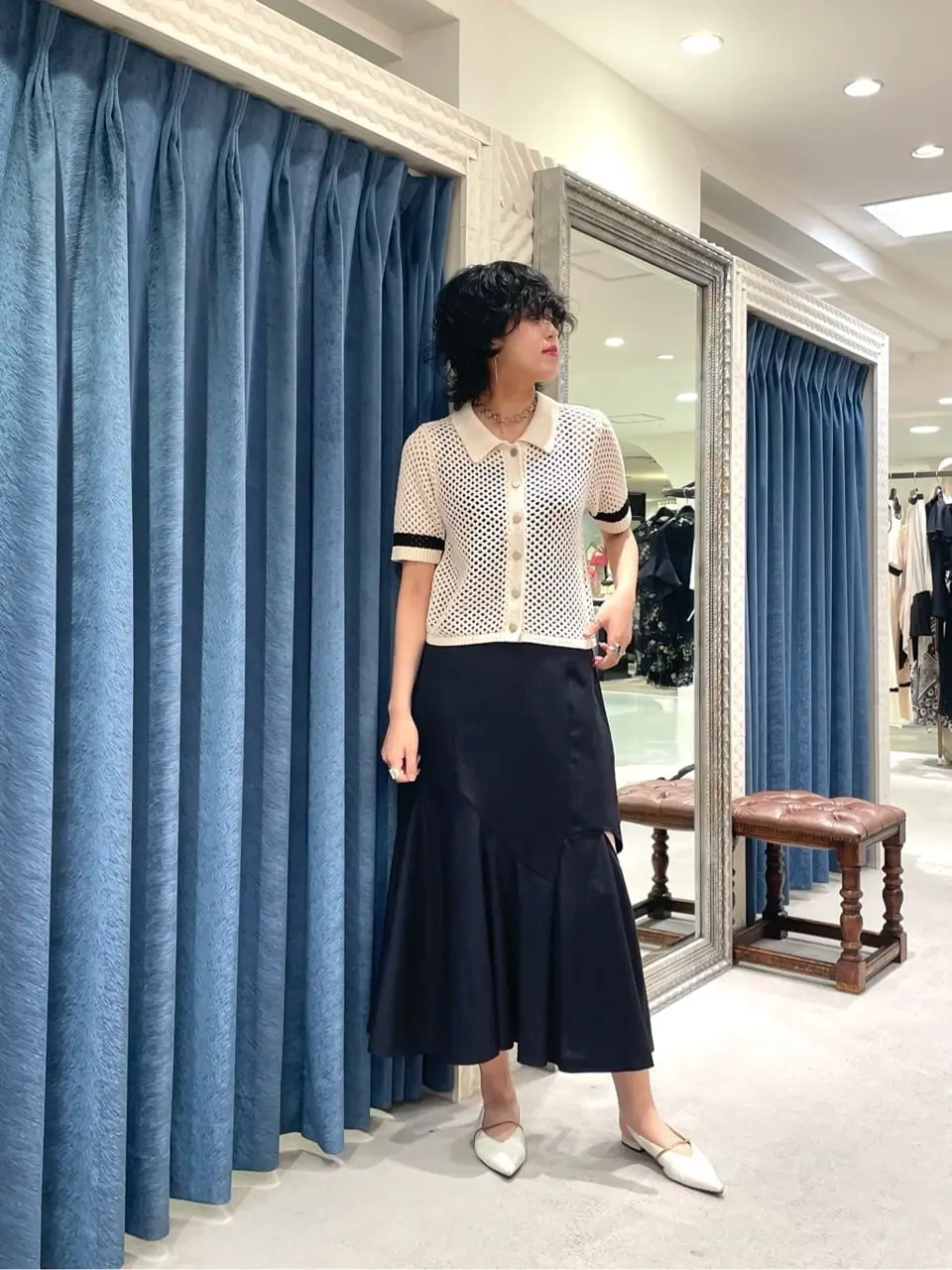 GRACE CONTINENTAL yoshi コーディネート画像