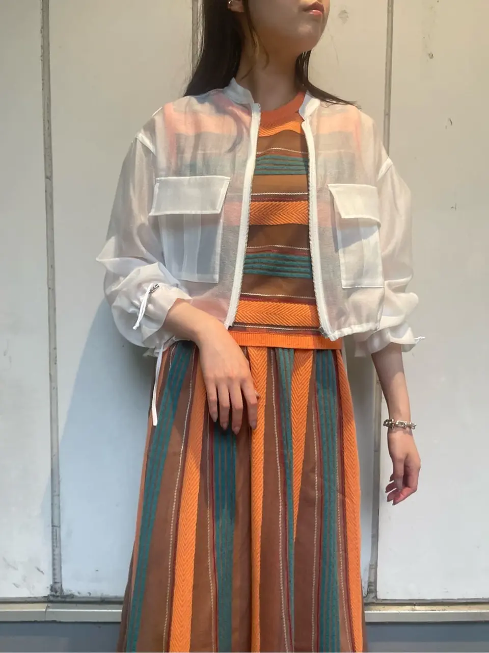 GRACE CONTINENTAL 伊藤　静華 コーディネート画像