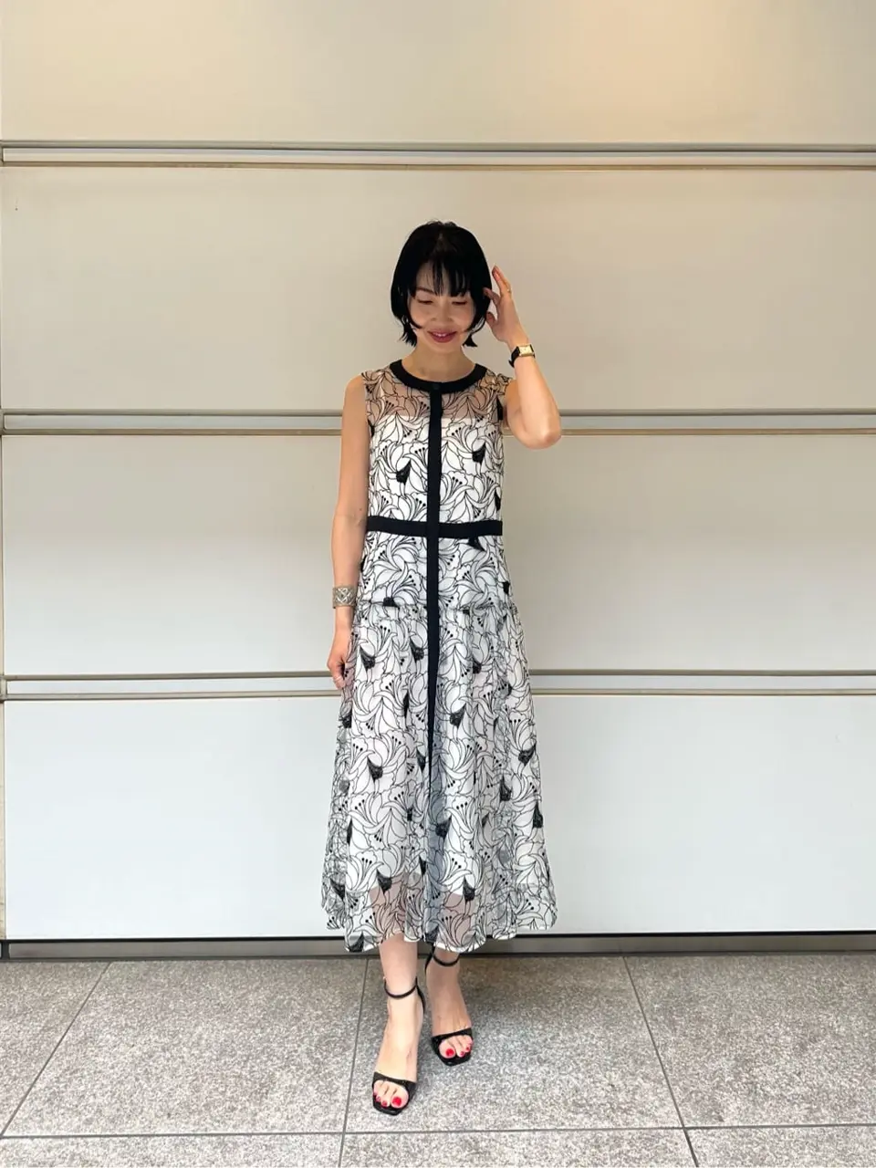 GRACE CONTINENTAL 尾田亜沙美 コーディネート画像